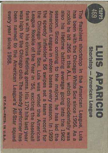 1962 Luis  Aparicio 