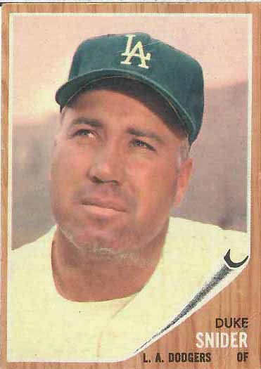 1962 Duke  Snider
