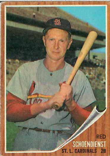 1962 Red  Schoendienst