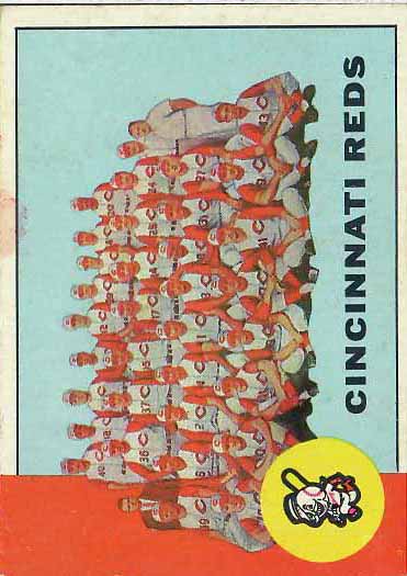 1963 Cincinnati  Reds TC