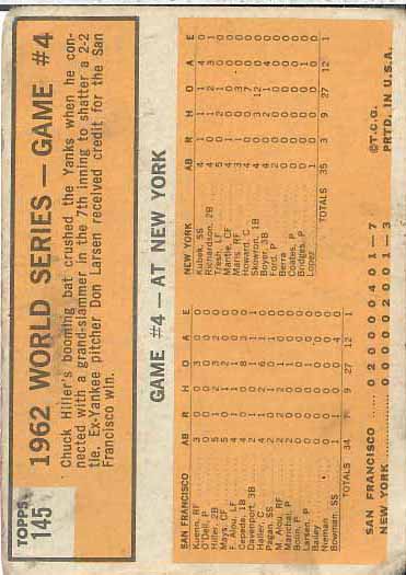 1963 World  Series Game 4 WS