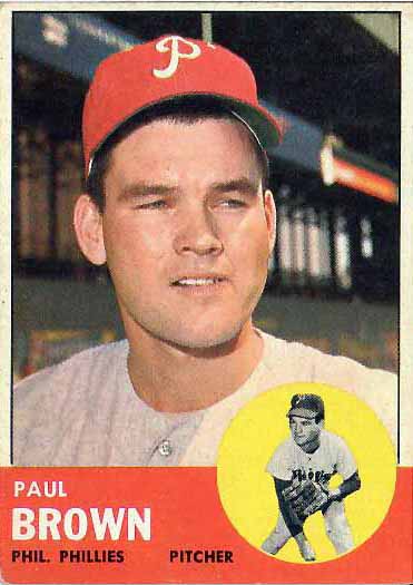 1963 Paul  Brown