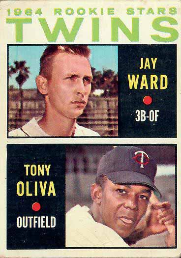 1964 Twins  Rookies Jay Ward / Tony Oliva