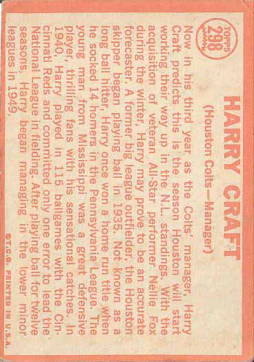 1964 Harry  Craft