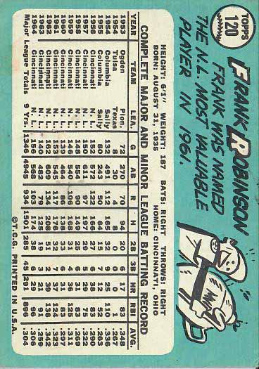 1965 Frank  Robinson