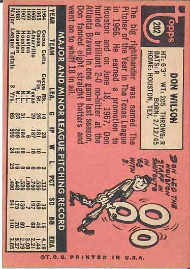 1969 Don  Wilson