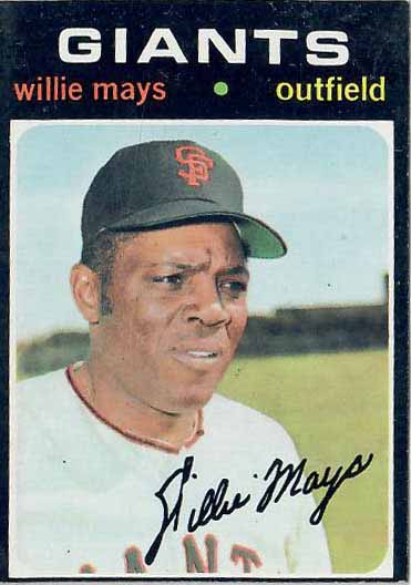 1971 Willie  Mays