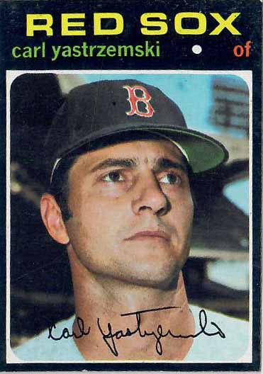 1971 Carl  Yastrzemski
