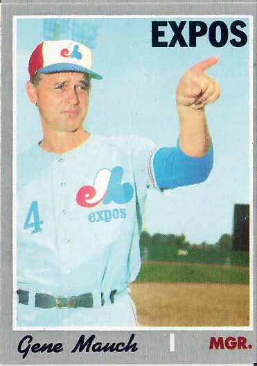1970 Gene  Mauch