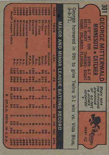 1972 George  Mitterwald