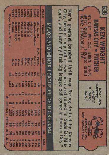 1972 Ken  Wright