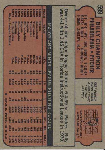 1972 Billy  Champion