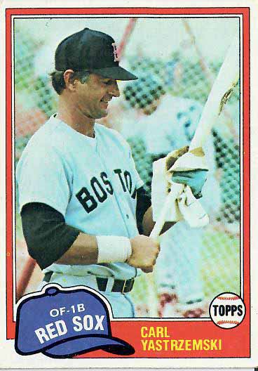 1981 Carl  Yastrzemski