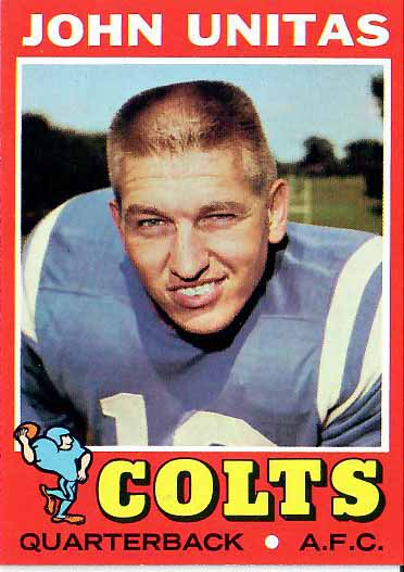 1971 John Unitas