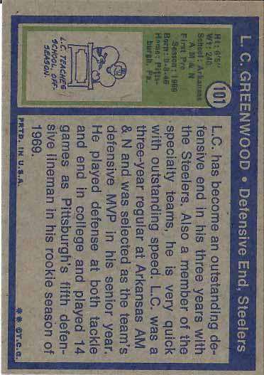 1972 L.C. Greenwood