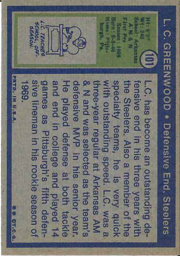 1972 L.C. Greenwood