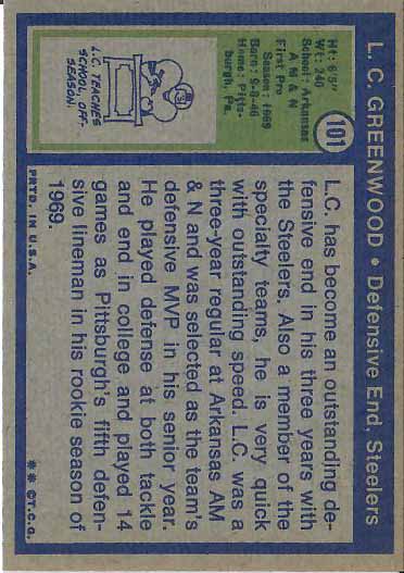 1972 L.C. Greenwood
