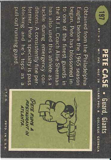 1969 Pete Case