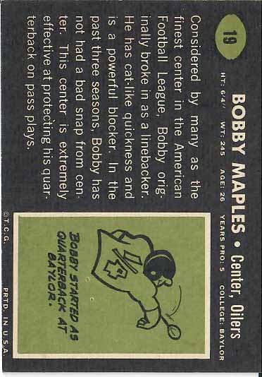 1969 Bobby Maples