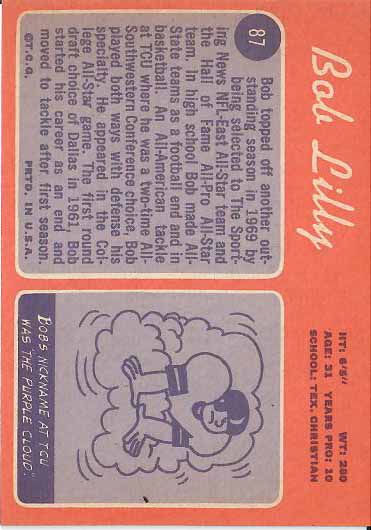 1970 Bob Lilly