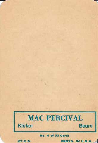 1970 Mac Percival