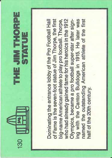 1985 Jim  Thorpe Statue