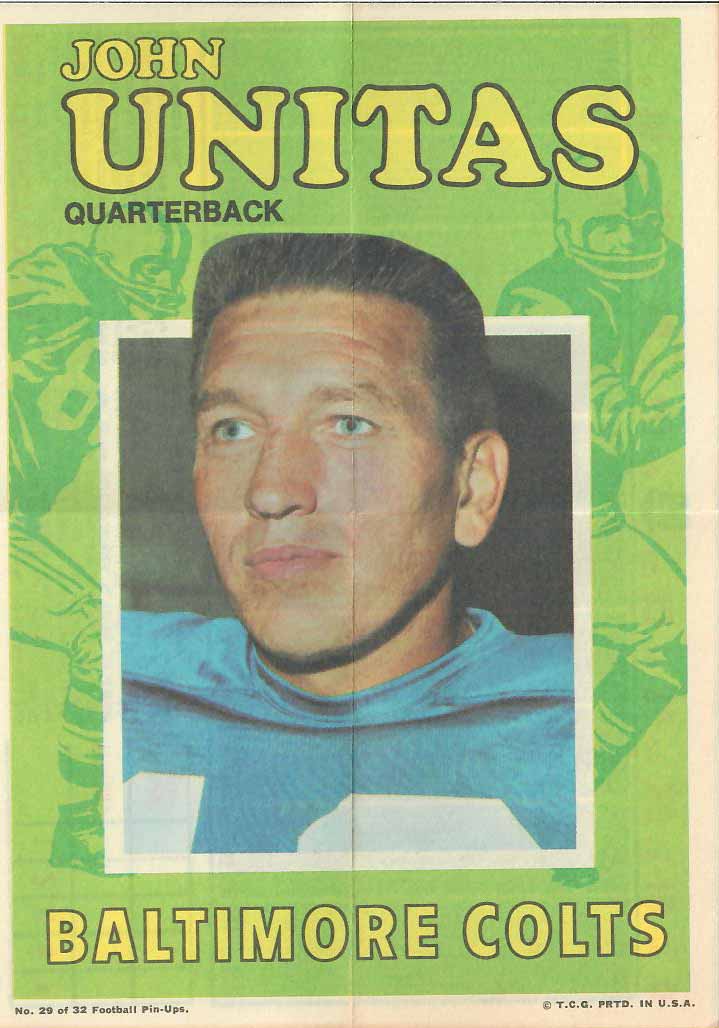1971 John Unitas