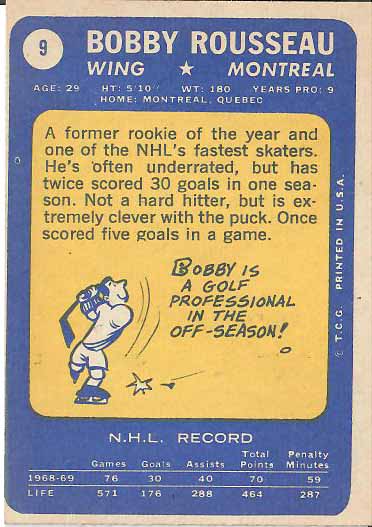 1969 Bobby Rousseau