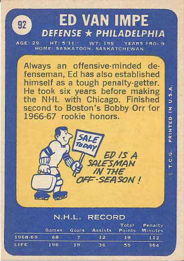 1969 Ed Van Impe