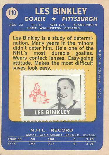 1969 Les Binkley